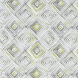 Otis Chartreuse/Charcoal by Clarke And Clarke Fabric CLARKE & CLARKE PALMERO COTTON - 100% Spain MEDIUM Horizontal: 13.625 and Vertical: 13.875 54 - Fabric Carolina -