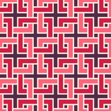 Manchurian Fret Plum by RM CoCo Fabric