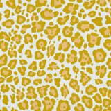 Leopard Dance Jonquil by RM CoCo Fabric