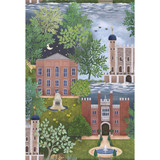 Palace Tales Lgrn,Ter&Pet by Cole & Son Wallcovering COLE & SON HISTORIC ROYAL PALACES-GREAT MASTERS NON WOVEN - 100% United Kingdom Horizontal: 20.5 and Vertical: 30 20.5 - Fabric Carolina -