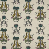 Creatura Linen Yellow by Clarke And Clarke Fabric WILDERIE BY EMMA J SHIPLEY FOR C&C COTTON - 60%;LINEN - 40% Spain HEAVY Horizontal: 27 and Vertical: 34.34 54 - Fabric Carolina -