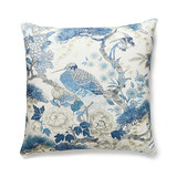 Shenyang Linen Print Pillow/Porcelain by Scalamandre Pillow Scalamandre Pillow Shenyang Linen Print Pillow/PorcelainPillow 100% LINEN </p><p>Repeat: H: 26", V: 27" 54" - Fabric Carolina -