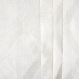 South Point White by Carole Fabric Sheer Luxury 59% Polyester Filament, 41% Spun Polyester INDIA  13 7/8 " V, 19" H 118"  - Fabric Carolina -