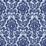Frescato Damask Cobalt by RM CoCo Fabric