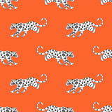Cool Cat Orange Slice by RM CoCo Fabric