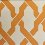 Samoa Col. Orange by Europatex Fabric Pacific 75% Cotton / 25% Polyester V: 5.91" H: 3.74" 57.00 inches - Fabric Carolina -
