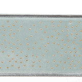 Mellow Seaglass by Europatex Fabric Mellow 82.1% Polyester / 11% Rayon / 6.9% Metallic yarn 3.00 inches - Fabric Carolina -