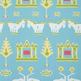 Kingdom Parade Turquoise T10644 by Thibaut Wallpaper Thibaut Wallpaper Kingdom Parade Turquoise T10644Wallpaper Ceylon Wallpaper UNITED STATES </p><p>Repeat: V: 35.5 27 - Fabric Carolina -