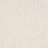 Claremont Trellis Ivory W772588 by Thibaut Fabric Thibaut Fabric Claremont Trellis Ivory W772588Fabric Chestnut Hill Fabric 100% Linen EMB: Polyester INDIA </p><p>Repeat: V: 5.75 52 - Fabric Carolina -