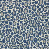 African Leopard Navy AF72981 by Anna French Fabric Anna French Fabric African Leopard Navy AF72981Fabric Manor 55% Linen, 45% Cotton U.S.A. </p><p>Repeat: V: 17.5 54 - Fabric Carolina -