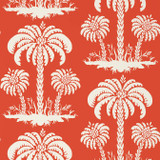 Palm Island Coral T13147 by Thibaut Wallpaper Thibaut Wallpaper Palm Island Coral T13147Wallpaper Summer House Non Woven Wallpaper UNITED KINGDOM </p><p>Repeat: V: 18 27 - Fabric Carolina -