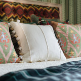 MILCHSCHAUM Cushion (LC40200) by Mind The Gap | LC40200 | TYROL APRES-SKI HOME COLLECTION | 20 x 20 in | Off White | Fabric Carolina | https://www.fabriccarolina.com/