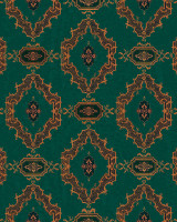 THE BAR TAPESTRY Viridian Wallpaper (WP30180) by Mind The Gap | WP30180 | ORIENT EXPRESS | 1 roll x 20.5 x 393.7 in | 0.52m / 20.5in | 10m / 393.7in | 5.20mp | 52cm / 20.5in | Copper, Green | Non-woven | Paste the wall | 1-roll in a box | Fabric Carolina | https://www.fabriccarolina.com/