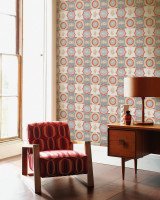 APODYTERIUM (WP20194) by Mind The Gap | WP20194 | PREMIUM DESIGNER WALLPAPER COLLECTION | 3 rolls x 20.5 x 118.1 in | 0.52m / 20.5in | 3m / 118in | 4.65mp | 52cm / 20.5in | Grey, Red, Taupe | Non-woven | Paste the wall | 3-rolls in a box | Fabric Carolina | https://www.fabriccarolina.com/