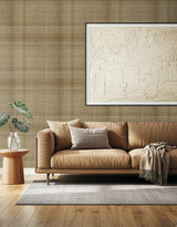 Oasis Caramel AG60505 by Seabrook Designs Wallpaper Bali Tropical 20 oz. Type II Vinyl United States 60.75 sq ft 27" Seabrook Wallpaper - Fabric Carolina -