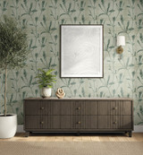 Banyu Pale Grass AG60604 by Seabrook Designs Wallpaper Bali Tropical 20 oz. Type II Vinyl United States 60.75 sq ft 27" Seabrook Wallpaper - Fabric Carolina -