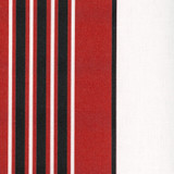 Rayure Marcellin Rouge by Brunschwig & Fils Fabric
