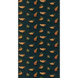 Duck Pond Velvet Indigo by Mulberry Fabric