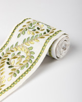 Langton Emb Tape Green by Lee Jofa Trim