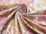 Grande Fleur Linen Blush by Cole & Son Fabric