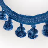 Montcel Pom Fringe Blue by Brunschwig & Fils Trim