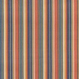 Petra Stripe Red/Blue by G P & J Baker Fabric