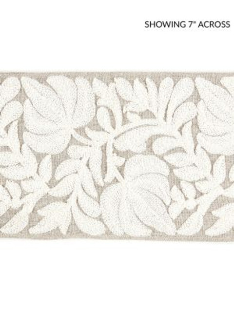 <p>Coventry Embroidered Tape Flax SCT32960001 by Scalamandre Trim</p><p><strong>Required Minimum Quantity Purchase: Fabrics by the yard 1 YARD MINIMUM </p><p>Book: BOTANICA</p><p>Content: 70% LINEN 30% SPUN VISCOSE</p><p>Origin: INDIA</p><p>Performance: LIGHT DUTY</p><p>Repeat: Horizontal: and Vertical: </p><p>Width: 5</p>