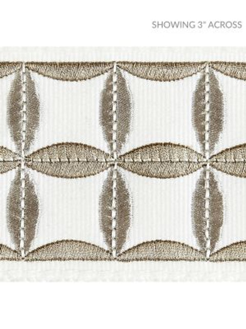 <p>Fiori Embroidered Tape Platinum SCT32880001 by Scalamandre Trim</p><p><strong>Required Minimum Quantity Purchase: Fabrics by the yard 1 YARD MINIMUM </p><p>Book: MERCHANTE</p><p>Content: 66% COTTON 34% VISCOSE</p><p>Origin: INDIA</p><p>Performance: LIGHT DUTY</p><p>Repeat: Horizontal: 2.125" and Vertical: </p><p>Width: 2.88</p>