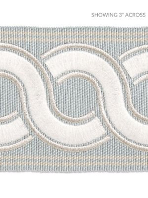 <p>Guilloche Embroidered Tape Mineral SCT32830002 by Scalamandre Trim</p><p><strong>Required Minimum Quantity Purchase: Fabrics by the yard 1 YARD MINIMUM </p><p>Book: HAMPTONS TRIMMINGS</p><p>Content: 37% ACRYLIC 32% POLYESTER 31% VISCOSE</p><p>Origin: CHINA</p><p>Performance: LIGHT DUTY</p><p>Repeat: Horizontal: and Vertical: </p><p>Width: 2.88</p>