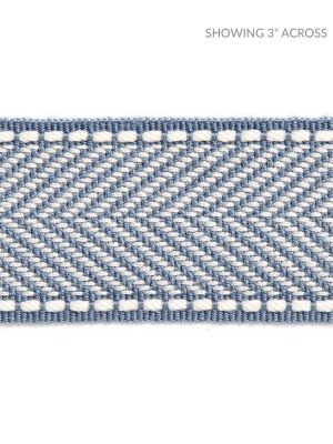 <p>Montauk Herringbone Tape Dusk Blue SCT32850009 by Scalamandre Trim</p><p><strong>Required Minimum Quantity Purchase: Fabrics by the yard 1 YARD MINIMUM </p><p>Book: HAMPTONS TRIMMINGS</p><p>Content: 99% ACRYLIC 1% POLYESTER</p><p>Origin: CHINA</p><p>Performance: LIGHT DUTY</p><p>Repeat: Horizontal: and Vertical: </p><p>Width: 1.88</p>