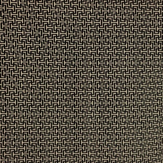 Thebes Black Linen by RM CoCo Fabric