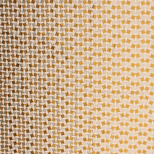 Cubist Sage by RM CoCo Fabric Prive Vol 3 73% Polyester, 27% Cotton - Dry clean only Horizontal: 3.63 and Vertical: 1.88 54 - Fabric Carolina -