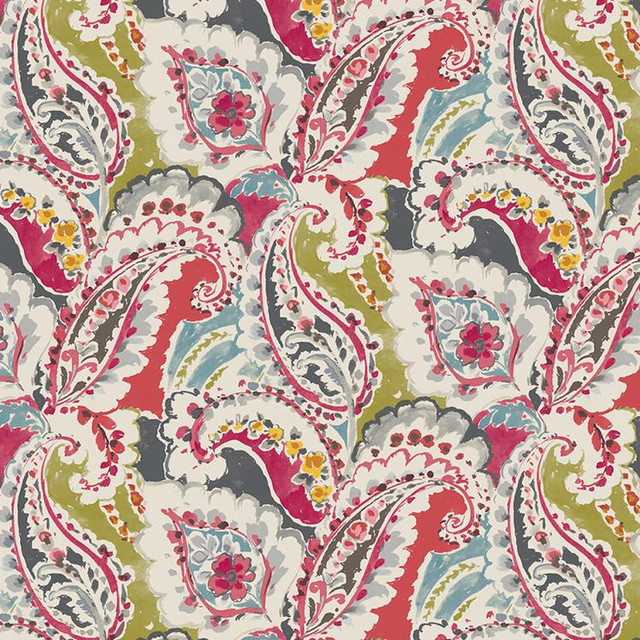 Palomar Paisley Roseberry by RM CoCo Fabric