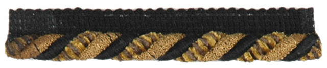 T1117 Lipcord Ebony Lipcord by RM CoCo Fabric Crescendo - Horizontal: 0 and Vertical: 0 0 - Fabric Carolina -