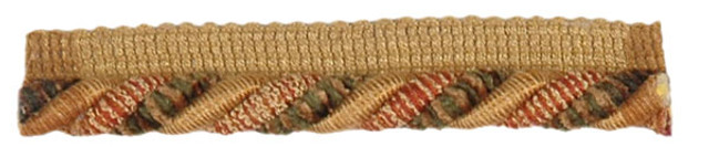 T1117 Lipcord Santa Fe Brick Lipcord by RM CoCo Fabric Crescendo - Horizontal: 0 and Vertical: 0 0 - Fabric Carolina -