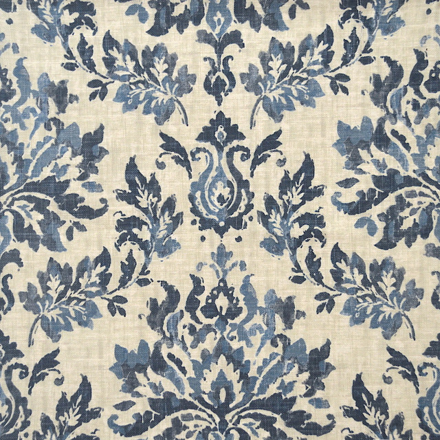 Paradis Blue by Magnolia Fabric - 75Ctn/25Lin Pakistan 50000 Horizontal: 27 and Vertical: 24.5 55" - Fabric Carolina -