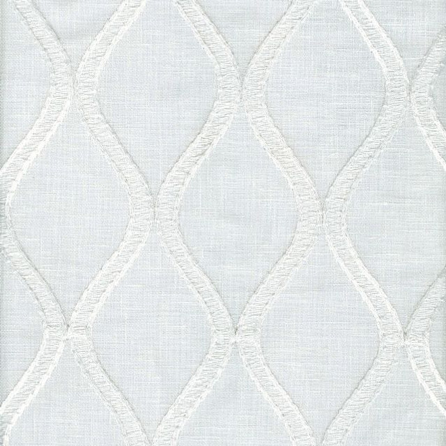 Pilot Pearl by Magnolia Fabric - 54Lin/32Ctn/14Polyw/Rayembr India Horizontal: 3.38 and Vertical: 4.5 54" (52"EMBR) - Fabric Carolina -
