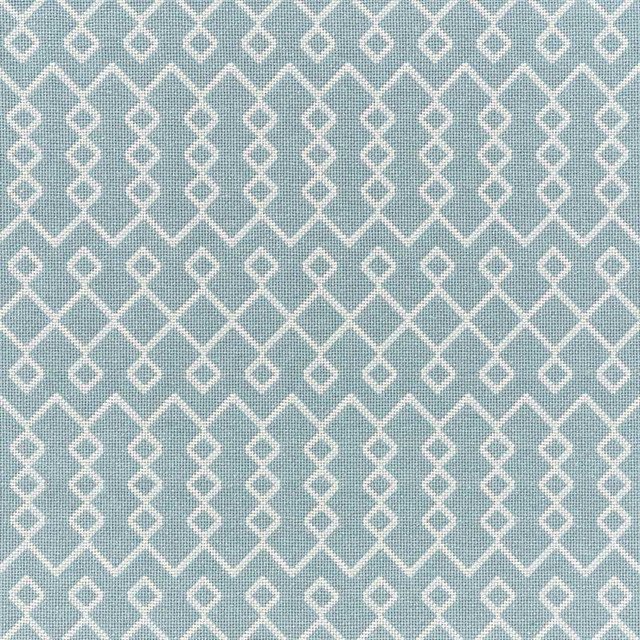 Bricolette Sky 72111 by Schumacher Fabric Essentials-Midscale-Upholstery-Fabrics 78% Cotton, 19% Polyester, 3% Nylon Wyzenbeek 30,000 Horizontal: 1.75 and Vertical: 9.5 54.25 - Fabric Carolina -
