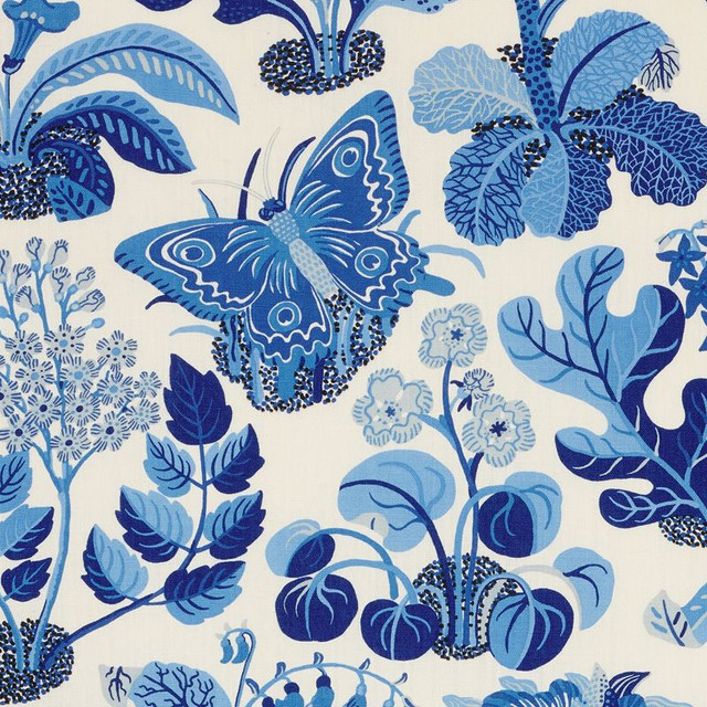 Exotic Butterfly Marine 176183 by Schumacher Fabric Good-Vibrations 100% Linen - Horizontal: 26.5 and Vertical: 31 54.5 - Fabric Carolina - Exotic Butterfly Marine 176183 by Schumacher Fabric Good-Vibrations 100% Linen - Horizontal: 26.5 and Vertical: 31 54.5 - Fabric Carolina -