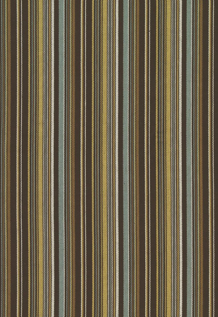 Malibu Stripe Chocolate 63454 by Schumacher Fabric Chroma 100% Cotton Wyzenbeek 6,000 Horizontal: 4 and Vertical: - 54.5 - Fabric Carolina -