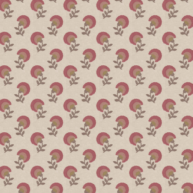 Gaiety 2 Raspberry by Stout Fabric
