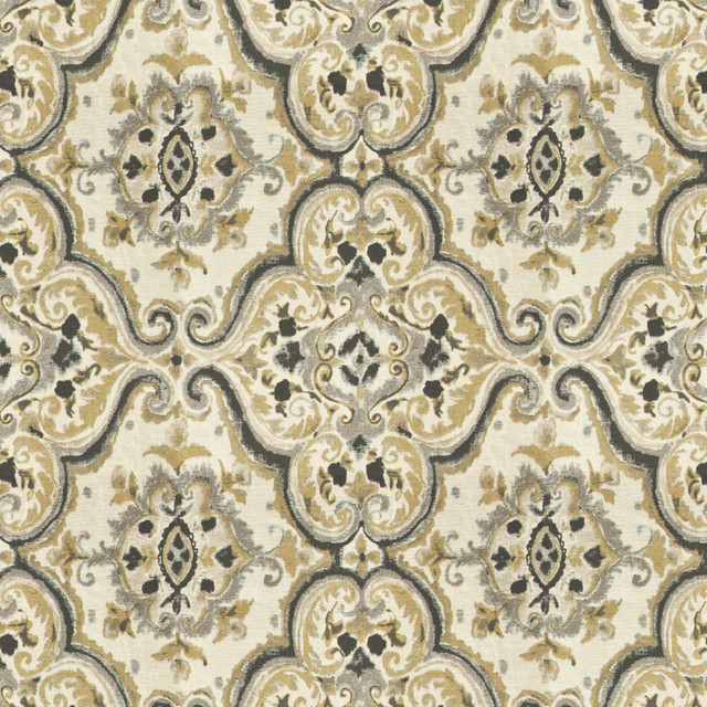 Library 1 Stone by Stout Fabric Rainbow Library Smoke/Charcoal 100% Polyester INDIA Horizontal: 14 and Vertical: 14.875 54 in - Fabric Carolina -