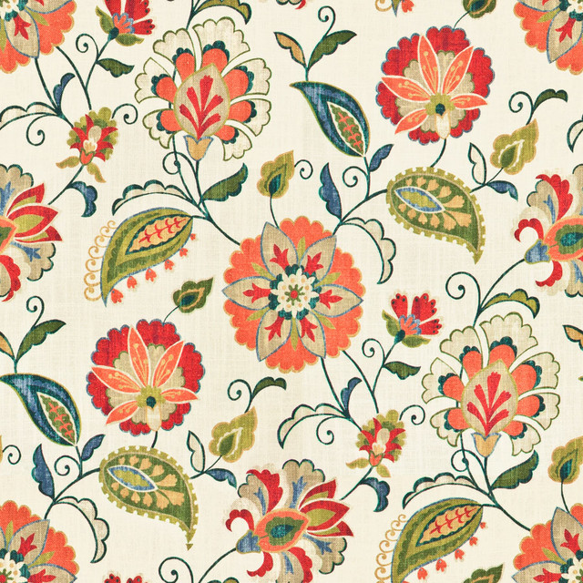 Brilliant 1 Henna by Stout Fabric Rainbow Library Mango/Cayenne 70% Spun Viscose 30% Linen SPAIN WYZENBEEK 15 000 DOUBLE RUB WEAR TEST (HEAVY DUTY) Horizontal: 27 and Vertical: 27 54 in - Fabric Carolina -