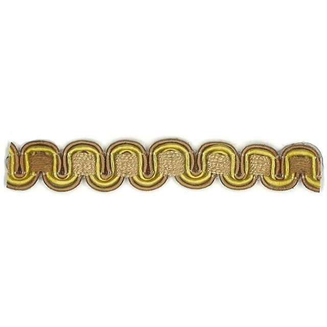 Lexington 29 Fawn by Stout Trim Art Of Design Trim-2 Tapes 100% Spun Viscose CHINA Horizontal: 0 and Vertical: 0 0.38 in - Fabric Carolina -