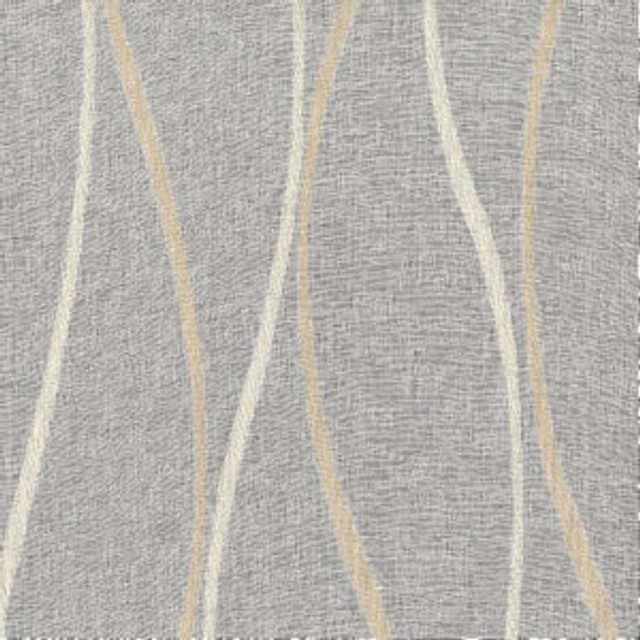 Franco Champagne by Norbar Fabric SHEER TRENDS 100% POLYESTER CHINA 15"V 18"H 118 - Fabric Carolina -