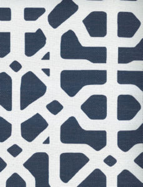 Meridian Navy 65 by Norbar Fabric See Sample 65% POLYESTER 35% COTTON SPAIN CALIFORNIA BULLETIN 117 </p><p>Repeat: Horizontal: and Vertical: 12 3/4" 54 - Fabric Carolina -