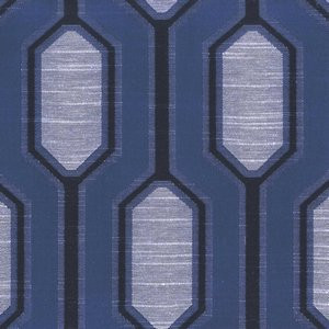 Patricia Midnight by Norbar Fabric DESTINY 58% POLYESTER 42% COTTON INDIA 6 7/8"V 4 1/2"H 54 - Fabric Carolina -
