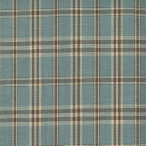Pollack Sky by Norbar Fabric CHECKER 100% POLYESTER CHINA 3 3/4" 3 3/4"H 56 - Fabric Carolina -