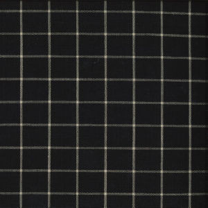 Prague Black by Norbar Fabric CHECKER 100% POLYESTER CHINA 1"V 1"H 56 - Fabric Carolina -