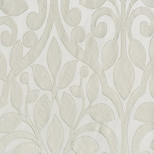 Rhine Snow White by Norbar Fabric 100% POLYESTER CHINA 21 3/4"V 14 3/4"H 58 - Fabric Carolina -